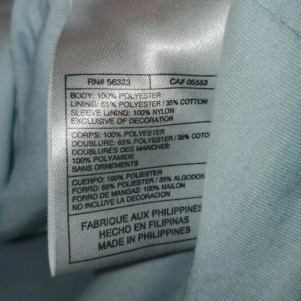 Nike Womens Size XL Windbreaker Jacket Light Blue Outerwear